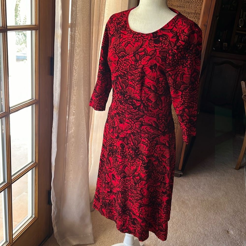 Lands’ End Fit & Flare Dress
